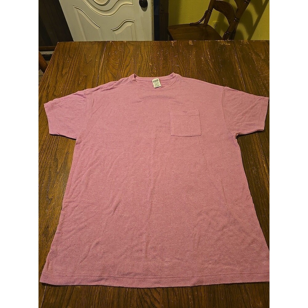 Pink Short Sleeve Nightgown / Night Shirts Sleep Dress for Women